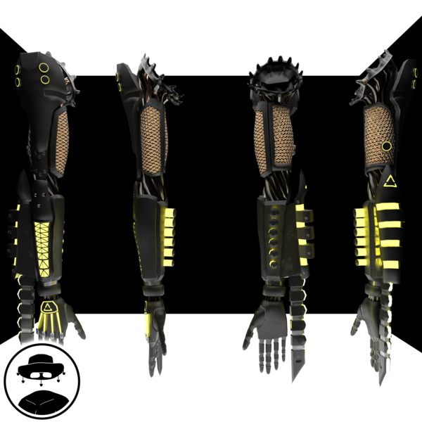 Robot arm Mk S3X (With blades)