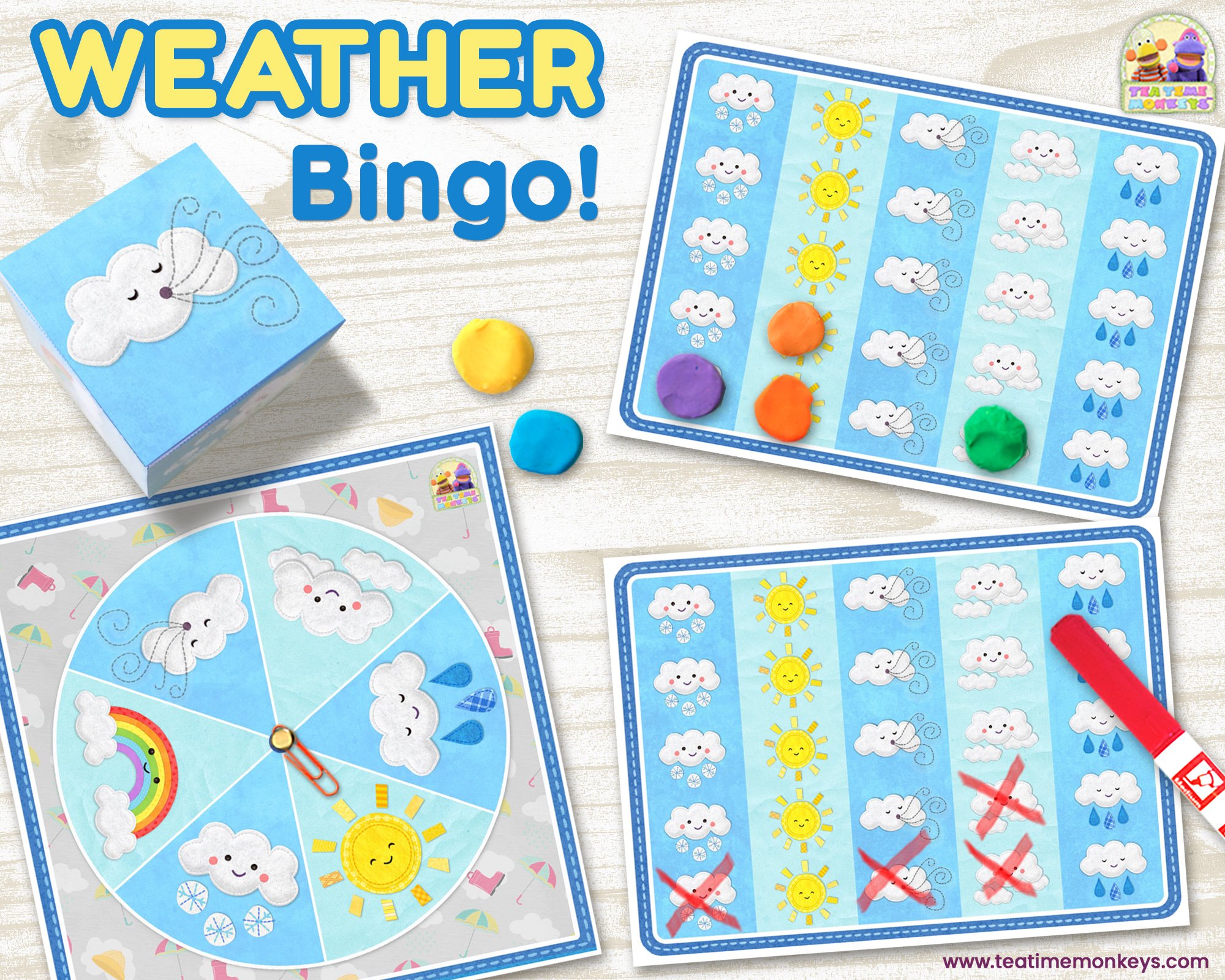 Cool Weather - A Play Dough Pack - Payhip