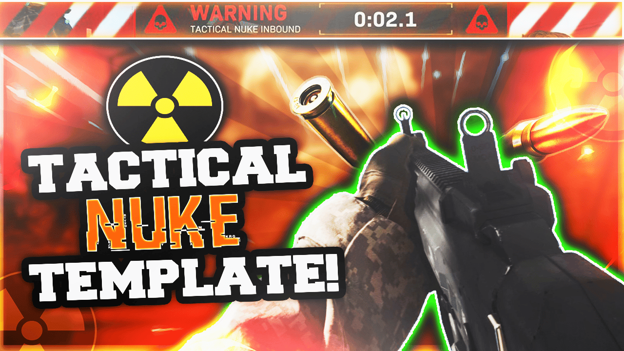 Nuke Icon Cod CoD Modern Warfare Tactical NUKE Template! - Payhip