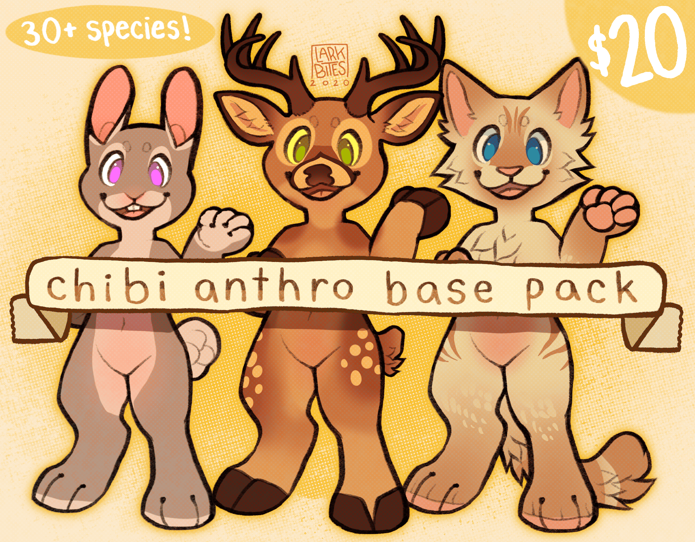 Chibi Anthro Base Pack - Payhip
