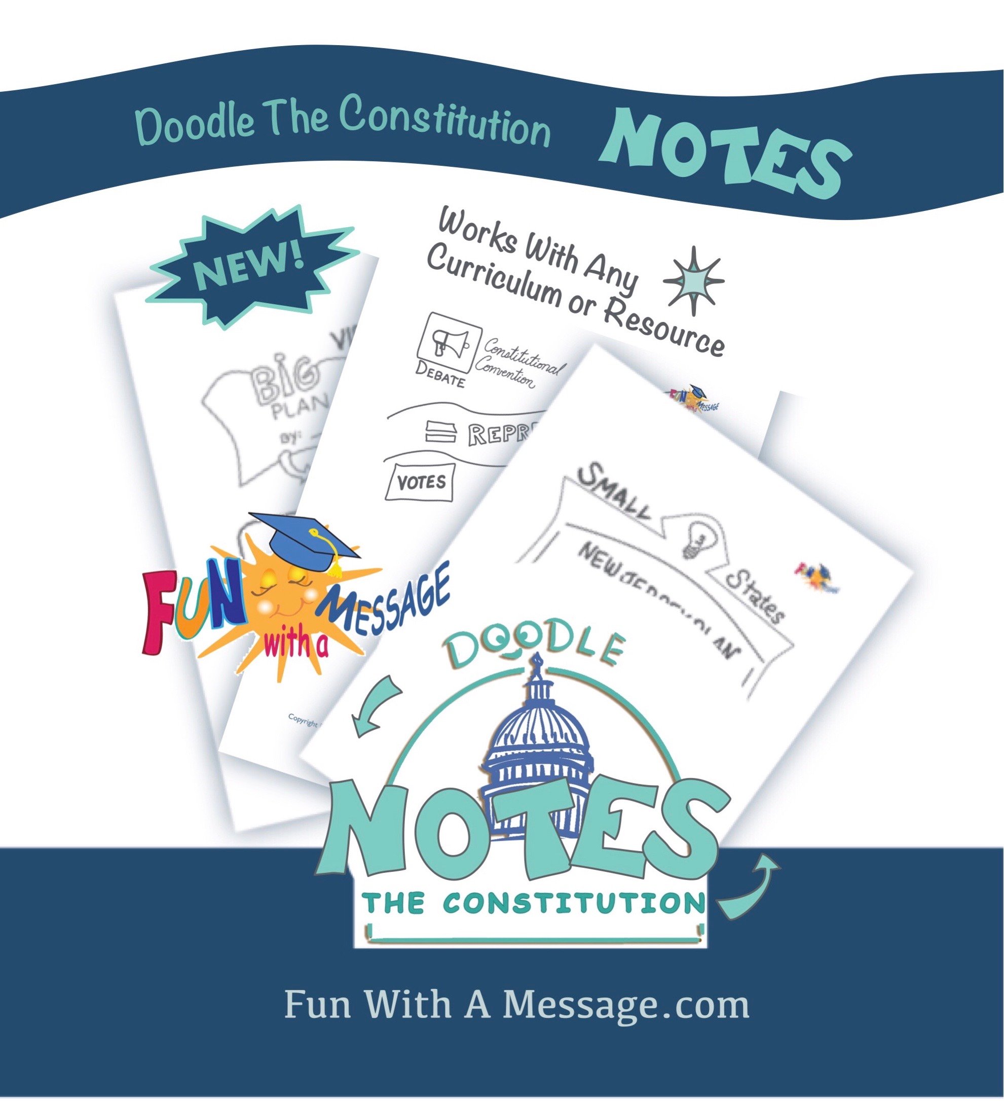 DOODLE THE CONSTITUTION NOTES - Physical Product - Payhip