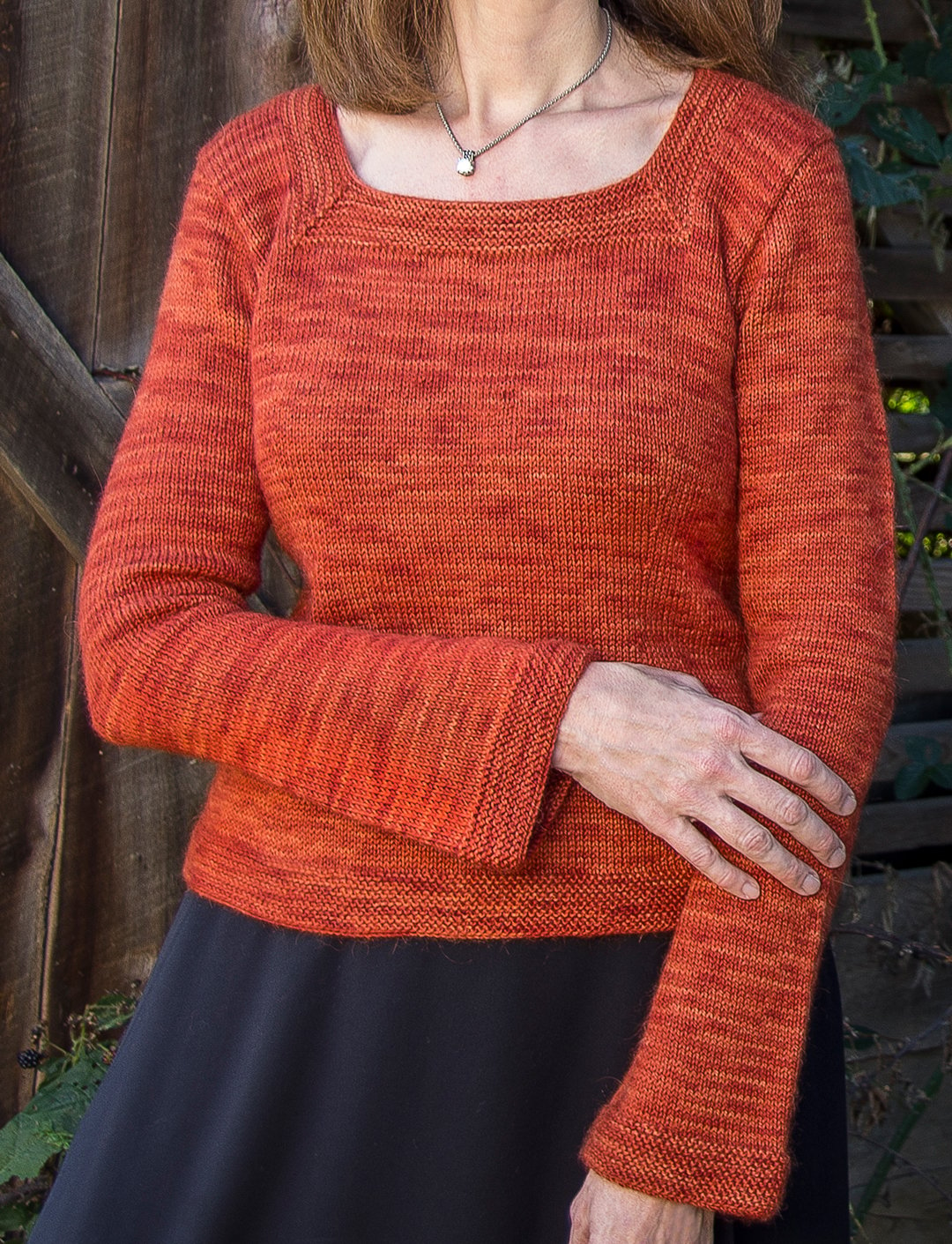 Windham Mosaic Yoke Pullover - Sue McCain