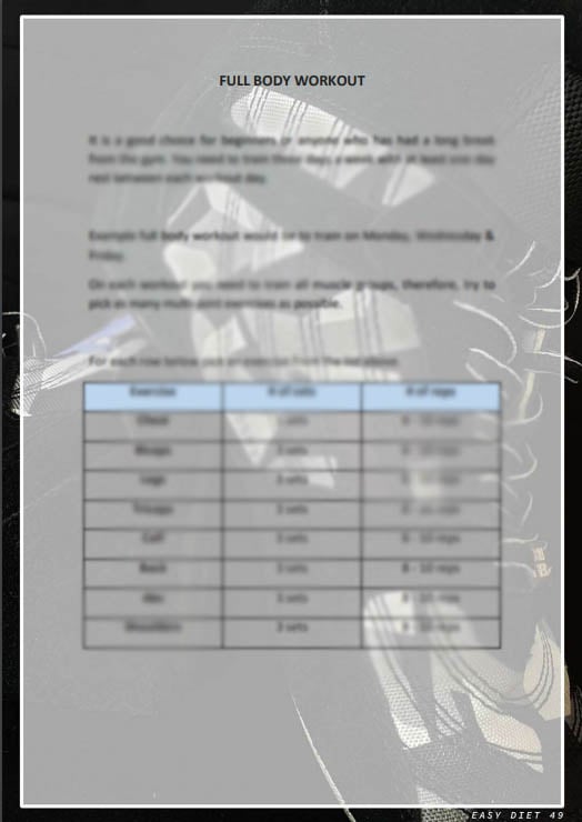 Easy Diet Program - Payhip