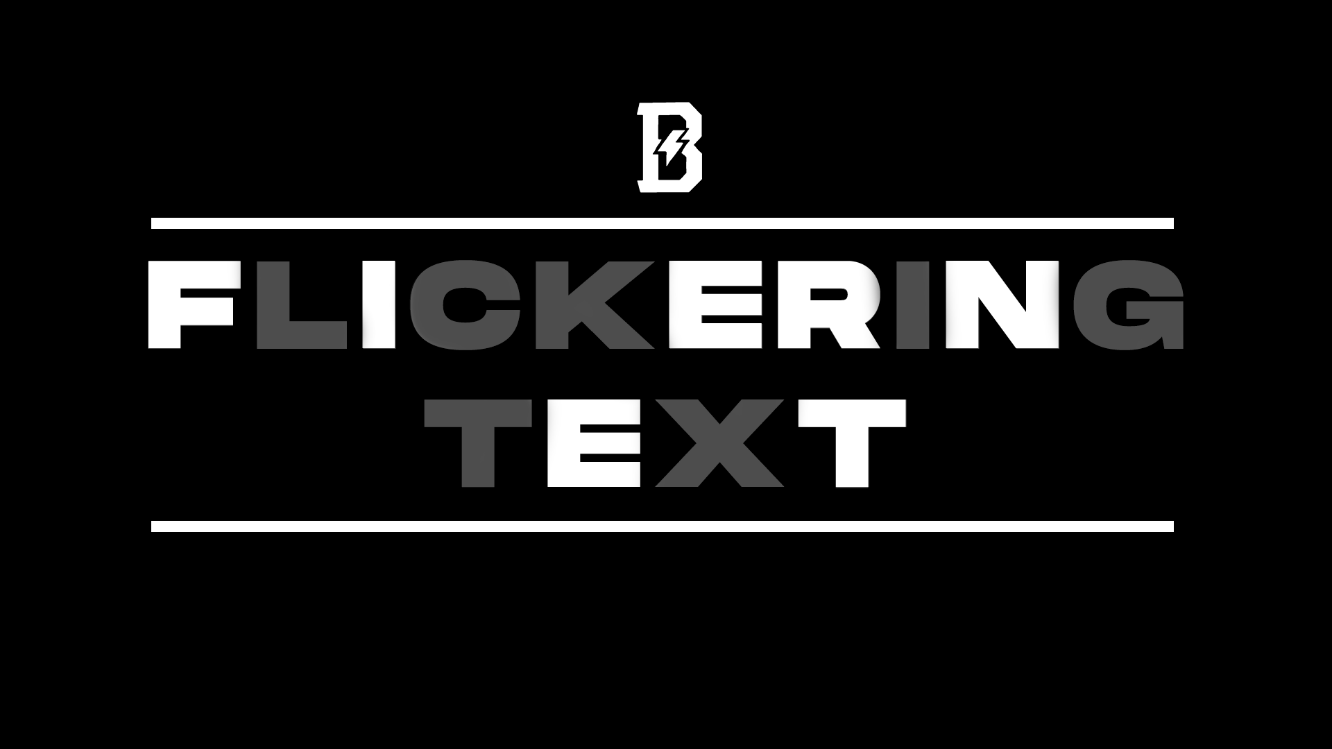 Ball3rz Flickering Text Project File - Payhip