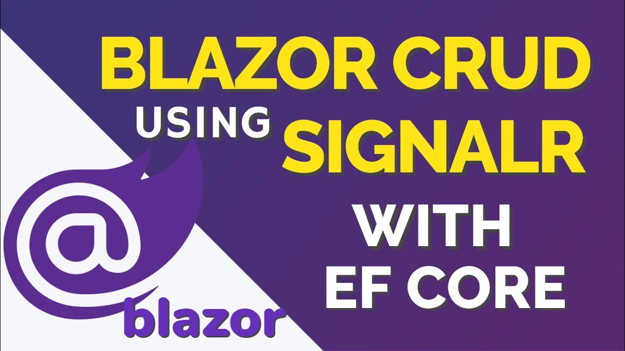 Blazor WebAssembly CRUD using SignalR with Entity Framework Core - Payhip