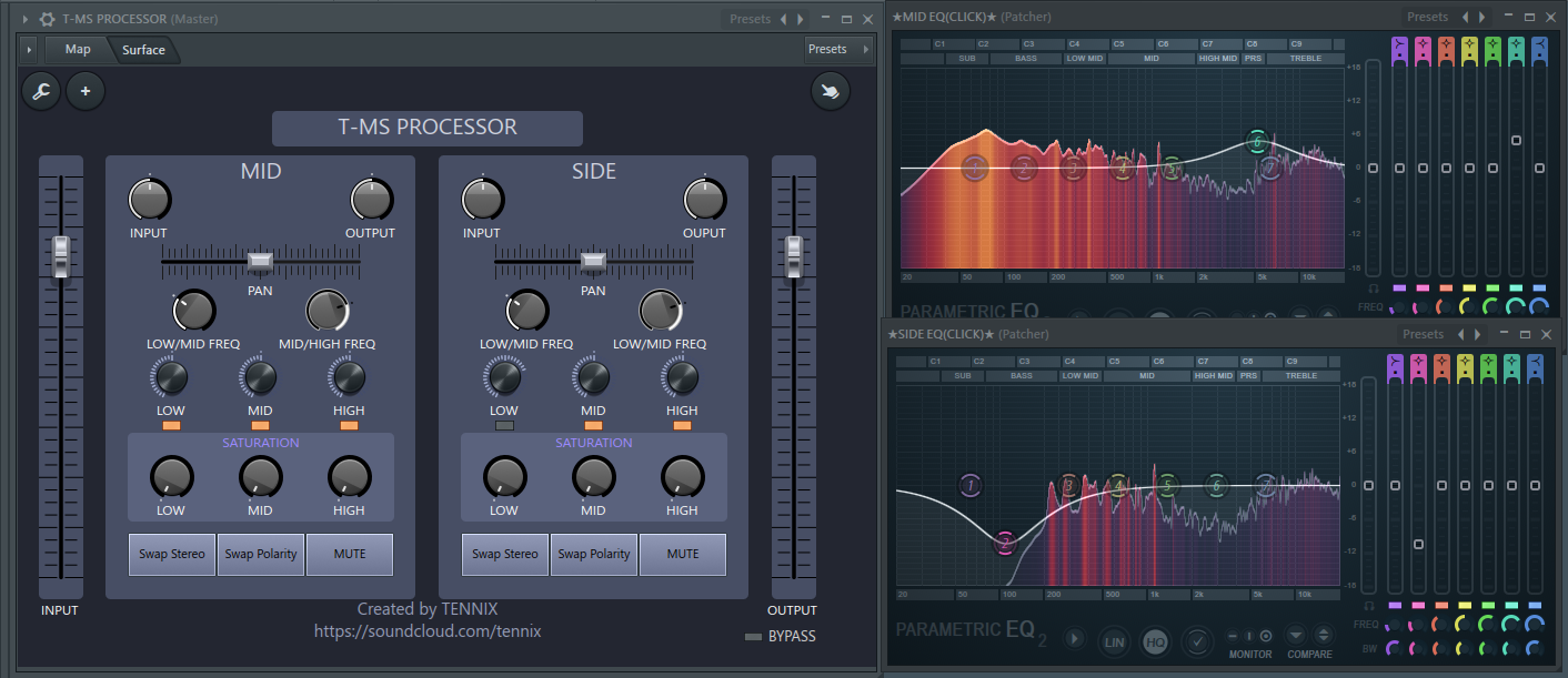 FL STUDIO Dynamic EQ, MS Processor (PATCHER PLUGIN) - Payhip