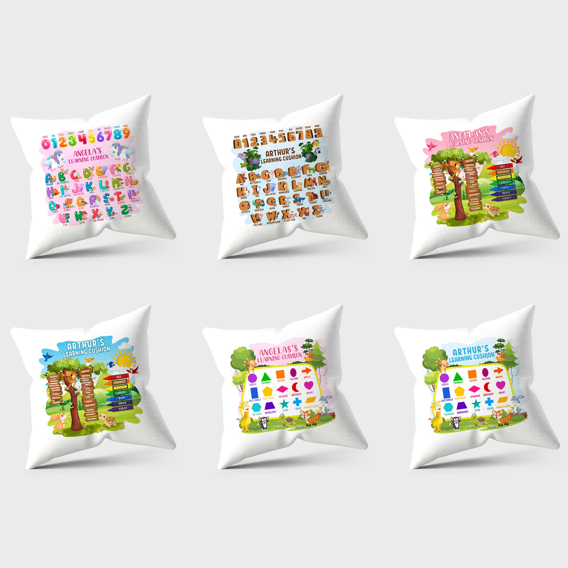 Learning Cushion Set - Payhip