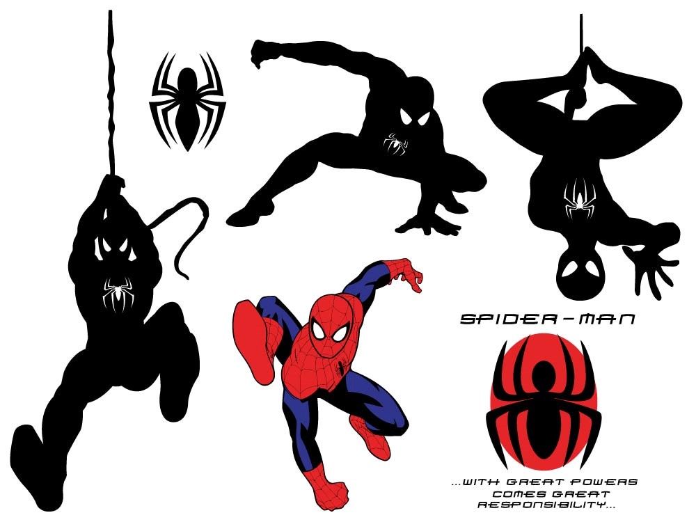 23 Spiderman SVG Cut Files | Spiderman Vector Silhouette - SVG PNG Files  Download - Payhip