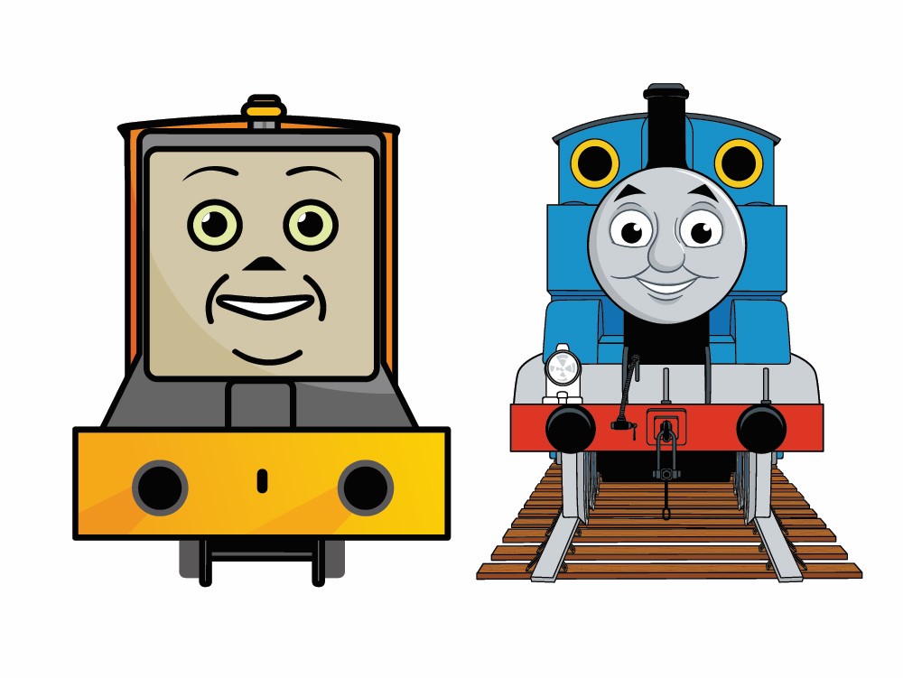 thomas train clipart