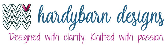 Hardybarn Designs. Designed with clarity. Knitted with passion.