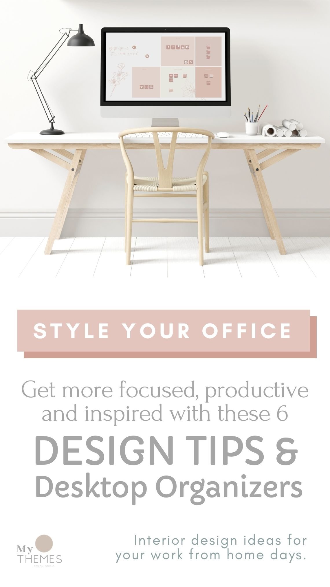 home office must haves, home office organisation, desktop organizer wallpaper