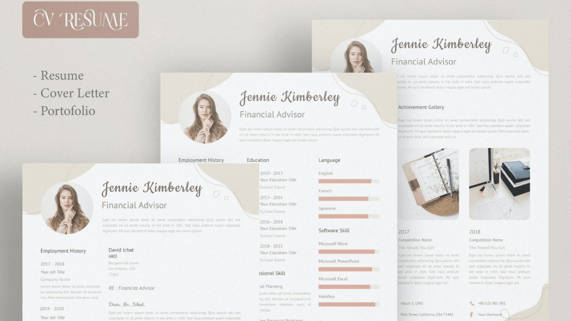 CV Resume Template - Payhip