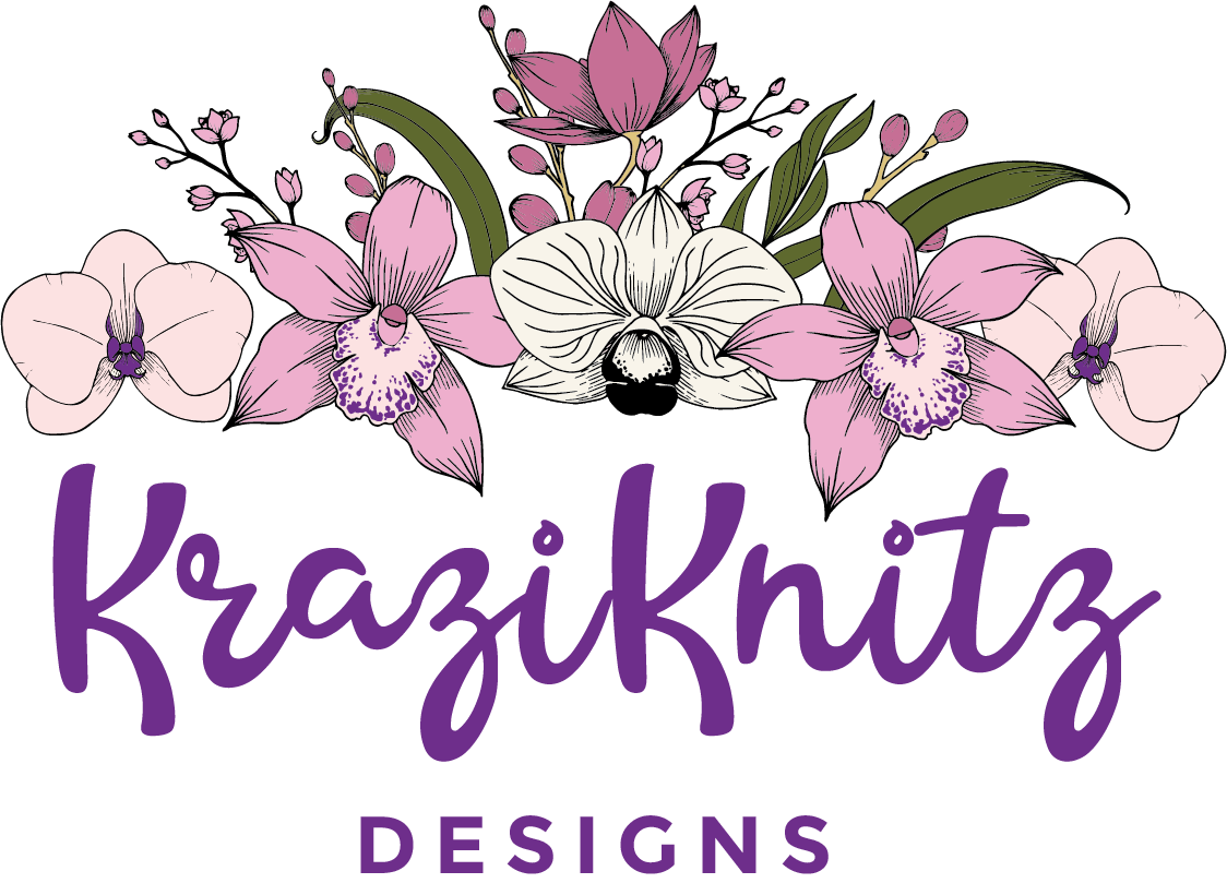 KraziKnitz Designs is based in Florida, creating knitting designs based on nature and color.
