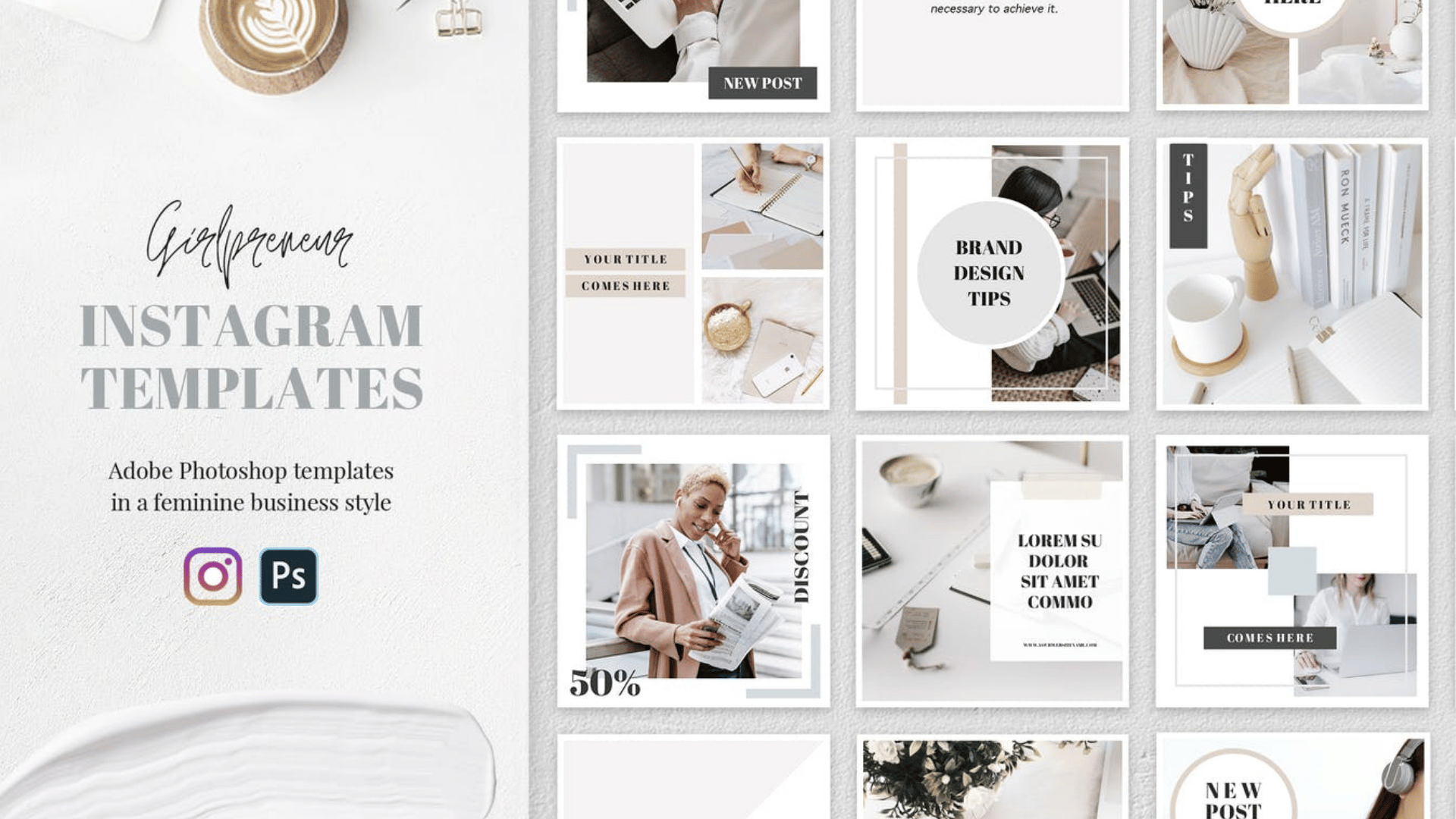 Business Instagram Templates - Payhip