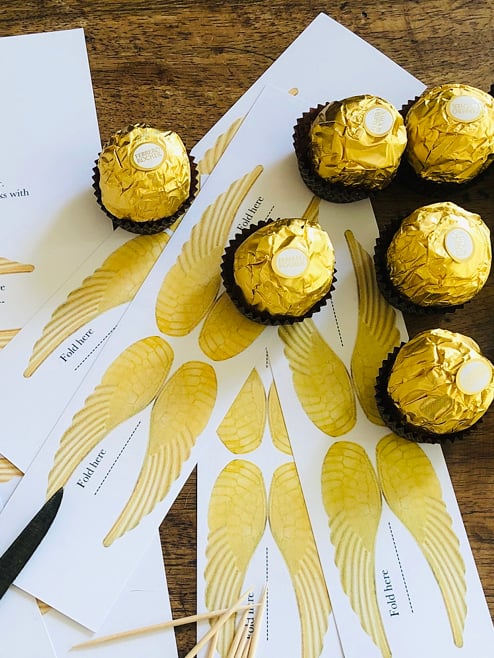 Ferrero Rocher Snitch Wings PDF