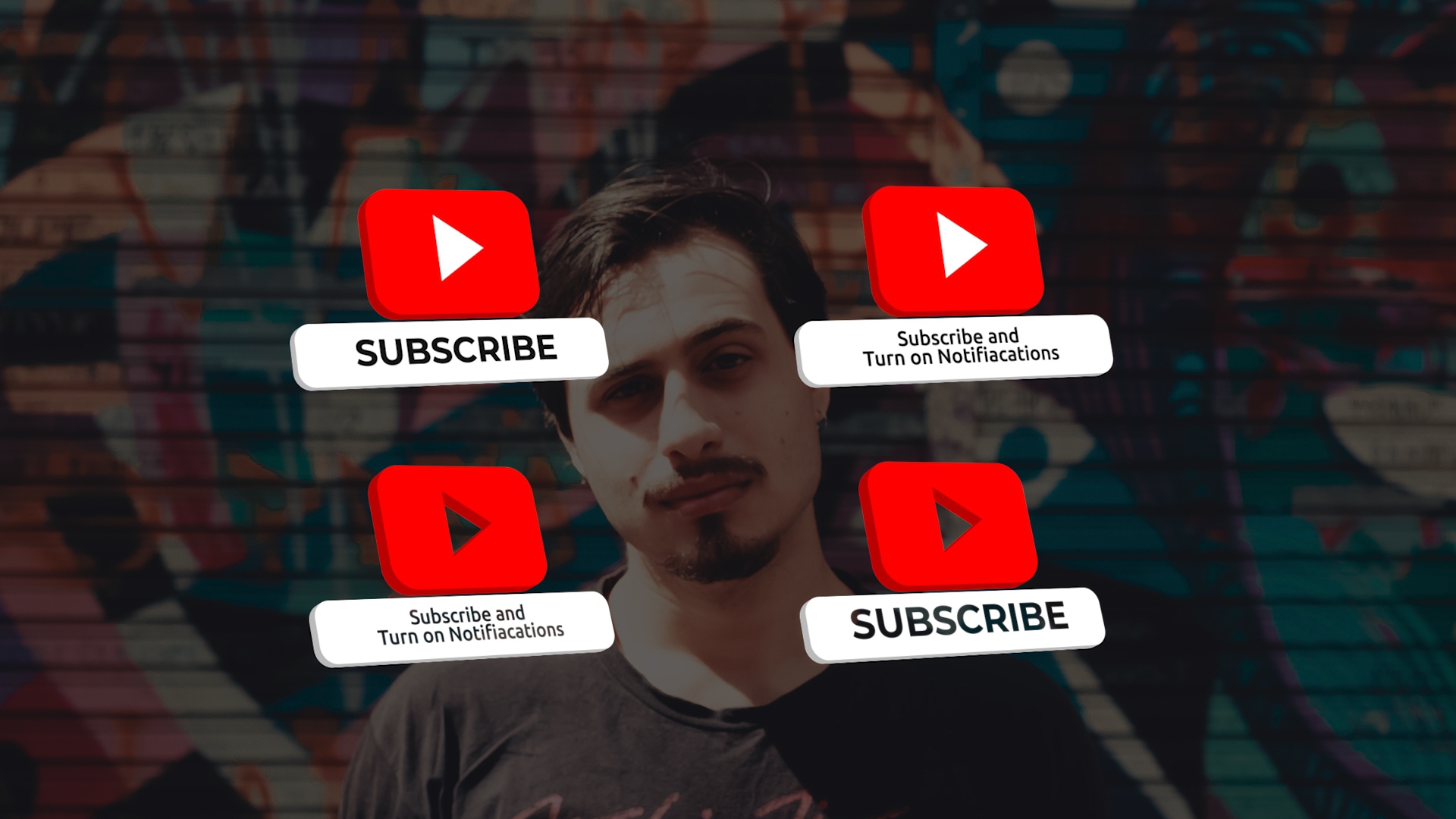 Free 3D YouTube Subscribe Animation for All Video Editing Software ...