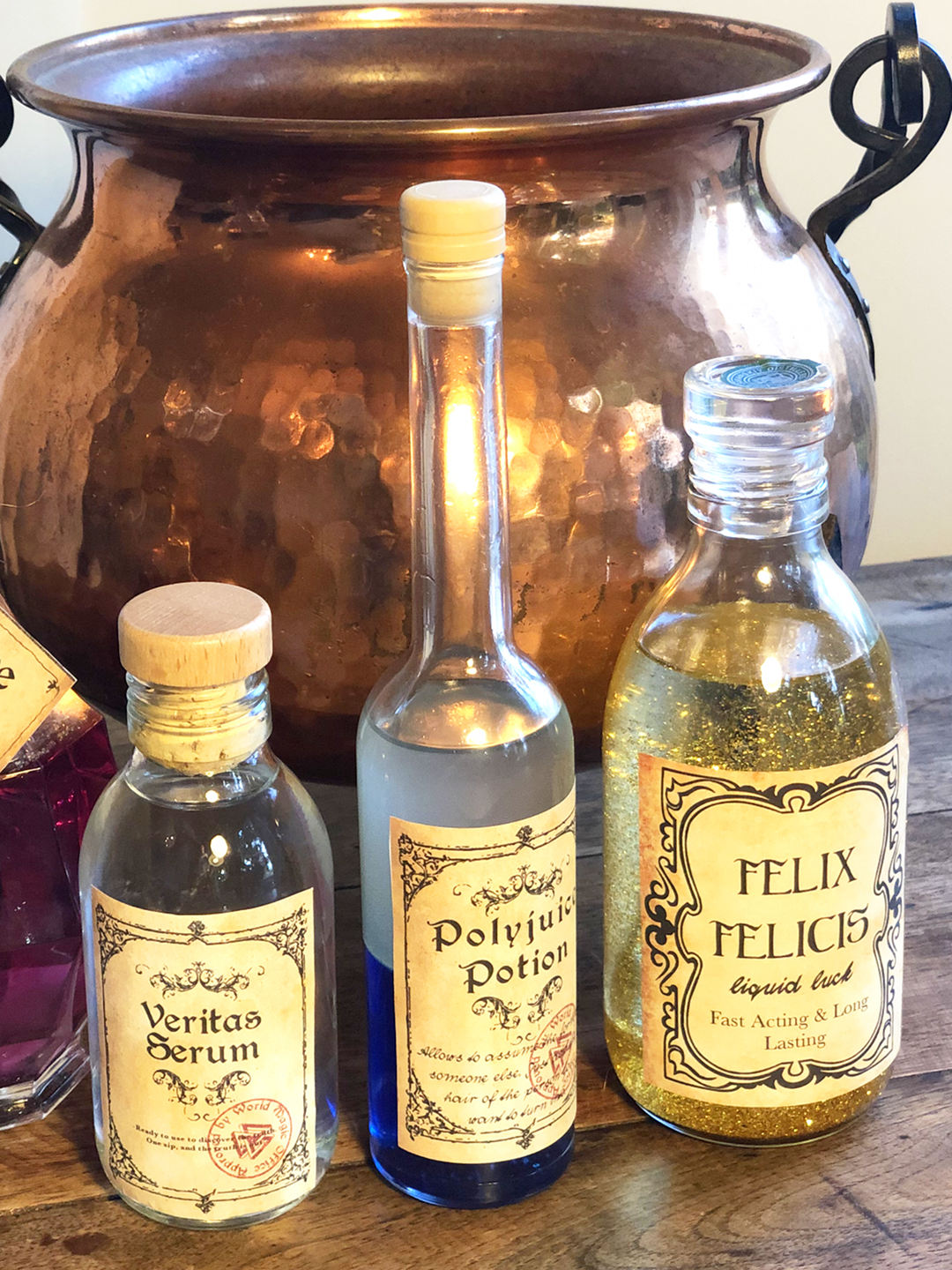 12x HARRY POTTER POTION BOTTLES