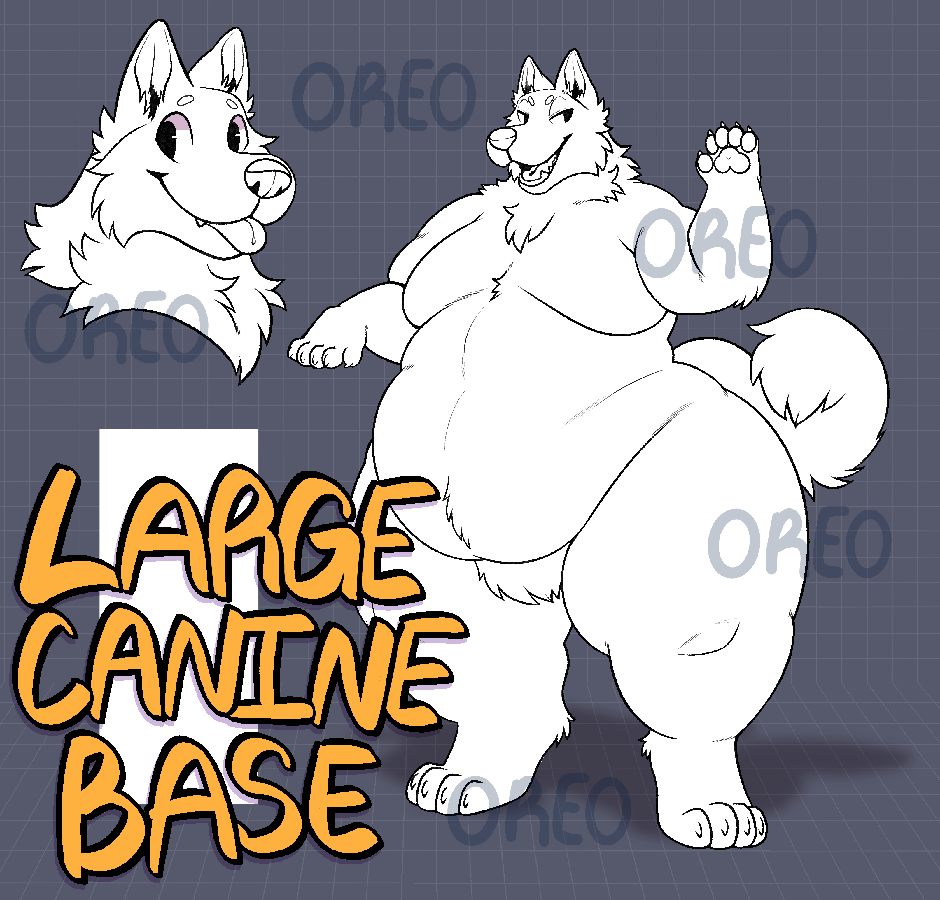 Large Canine Base - Payhip