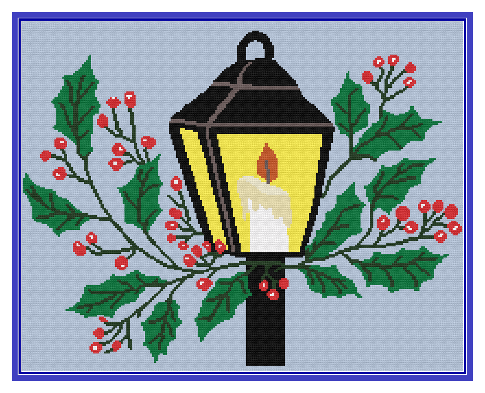Christmas lantern with Holly SC 240x190 - Payhip