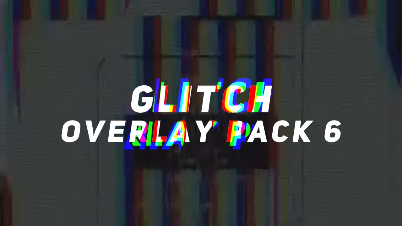 Glitch Overlay Pack #6 - Payhip
