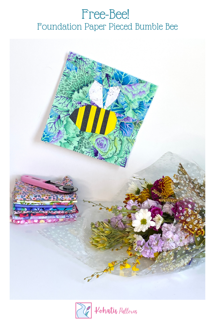 This Bumble Bee quilt block is lots of fun to make and super cute! I know you are going to love using some of your fabric scraps to sew this quilt block!