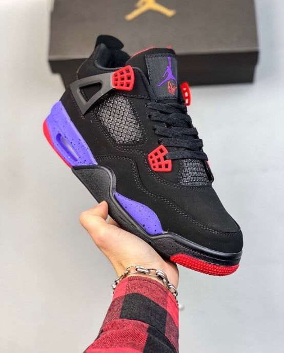 Jordan 4 Noir Violet - 60,00 € - Payhip