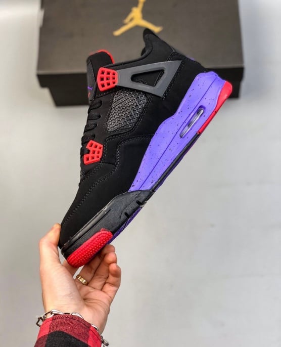 Jordan 4 Noir Violet - 60,00 € - Payhip