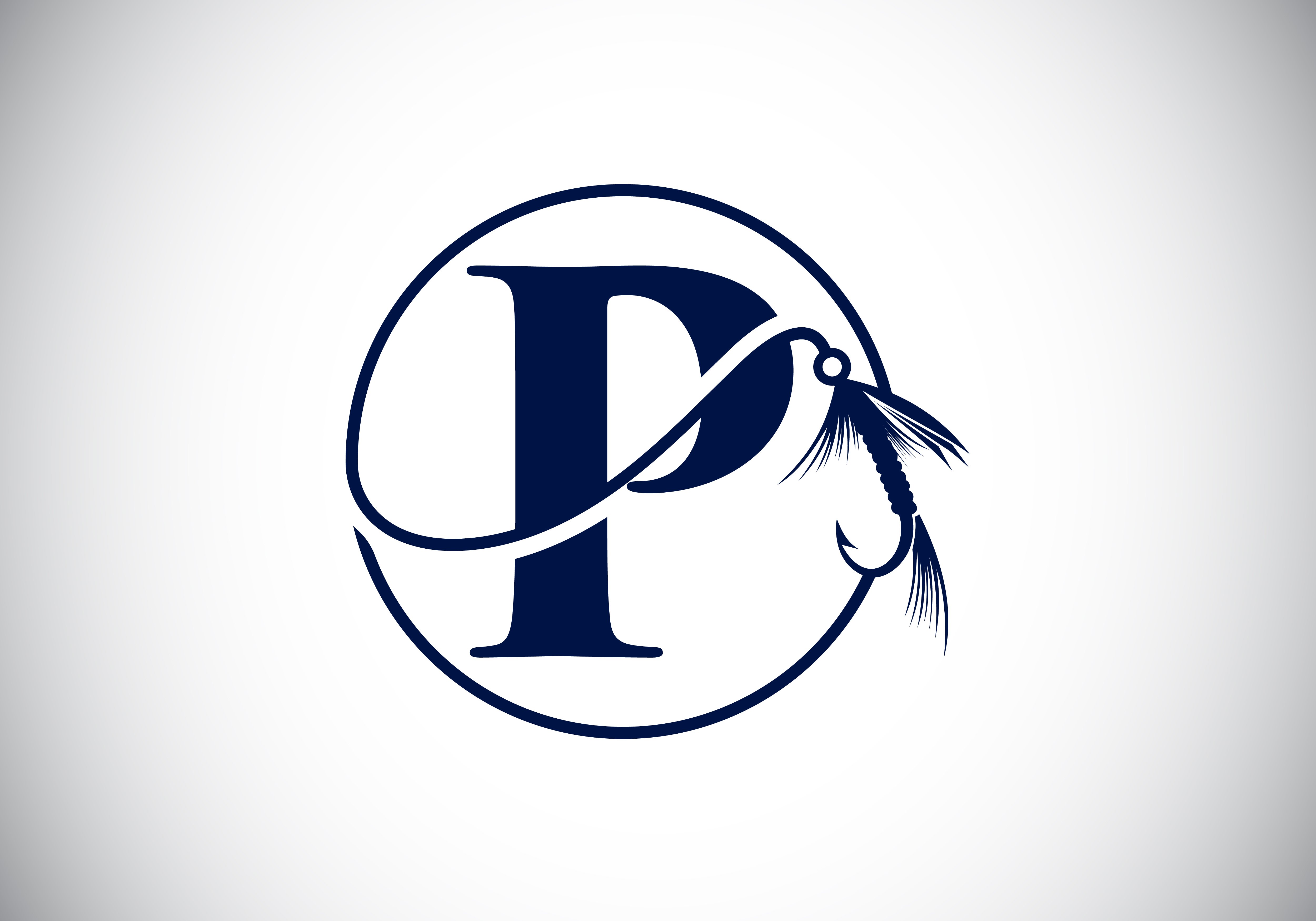 Fishing initial P - Payhip