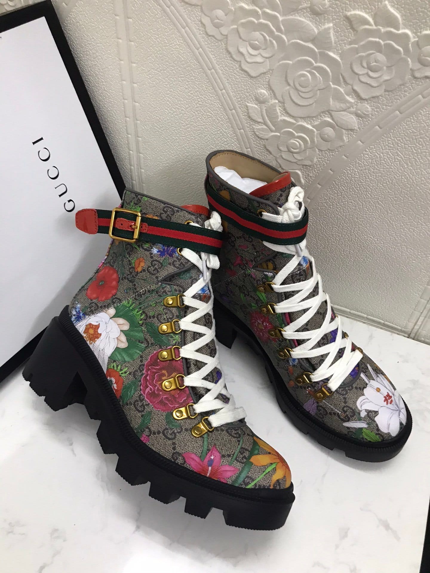 Prominent Grudge Spectacular Gucci Floral Boots - Payhip