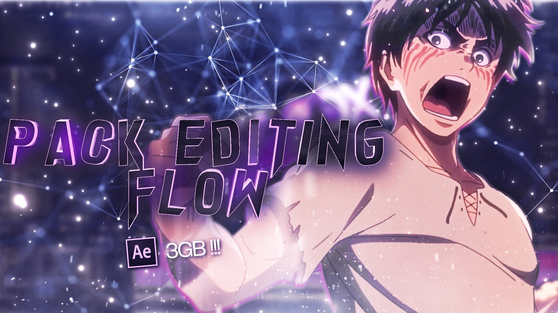 PACK EDITING [FLOW] | *FREE* PACK 1,3K! (Clip Anime For Edit Flow ...