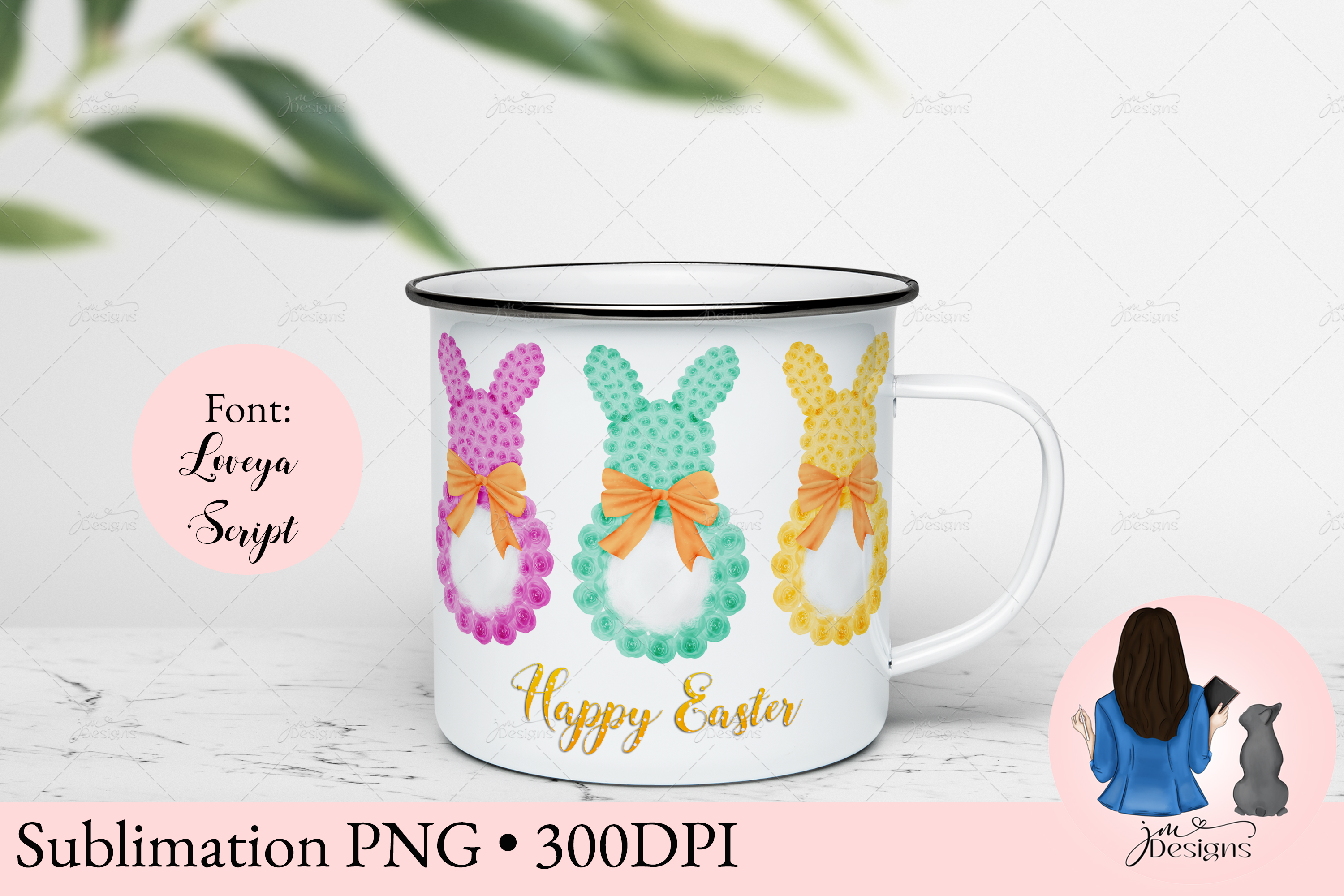 Easter Sublimation Tumbler Wrap. Easter Ideas