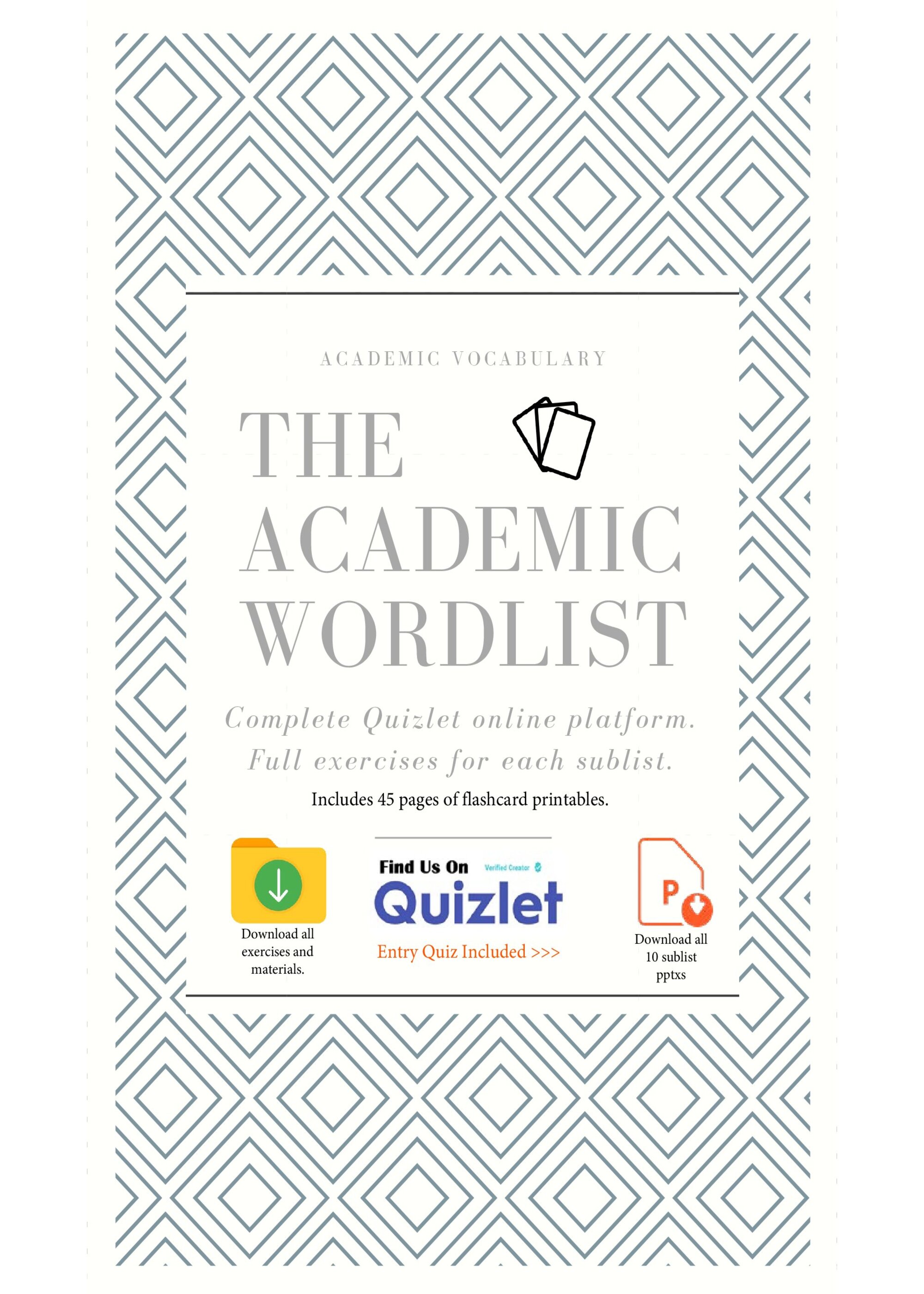 AWL Sublist 2. Academic. Flashcards. Online. Vocabulary. ESL. Test