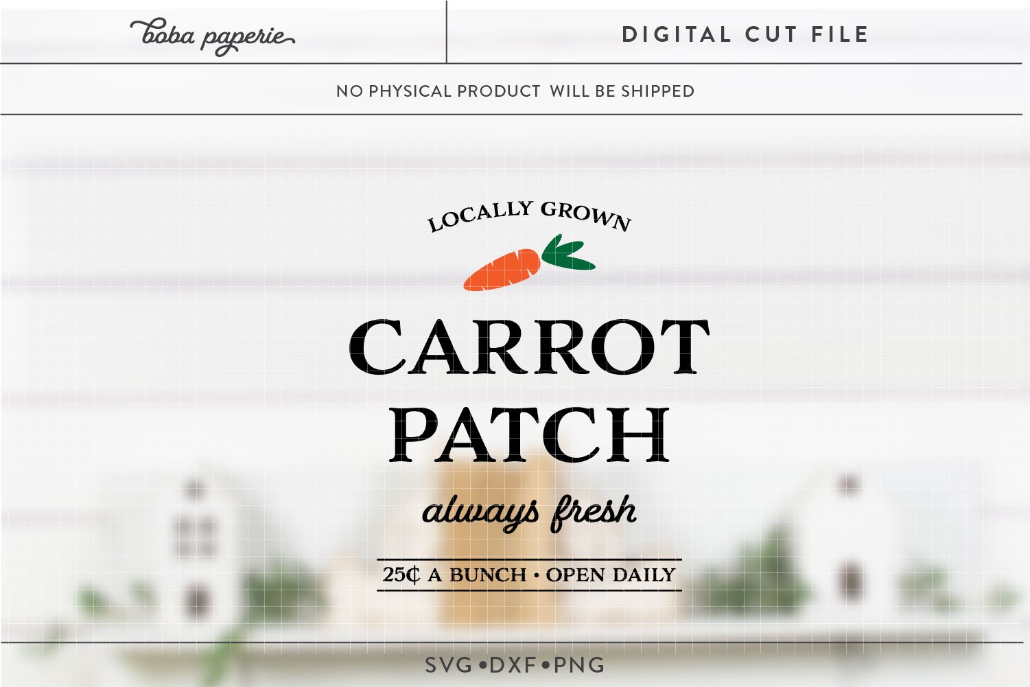 Carrot Patch SVG | Spring Home Decor - Payhip