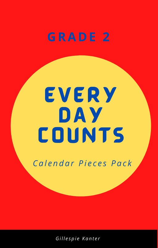 Every Day Counts Grade 2 Calendar Pieces - Payhip