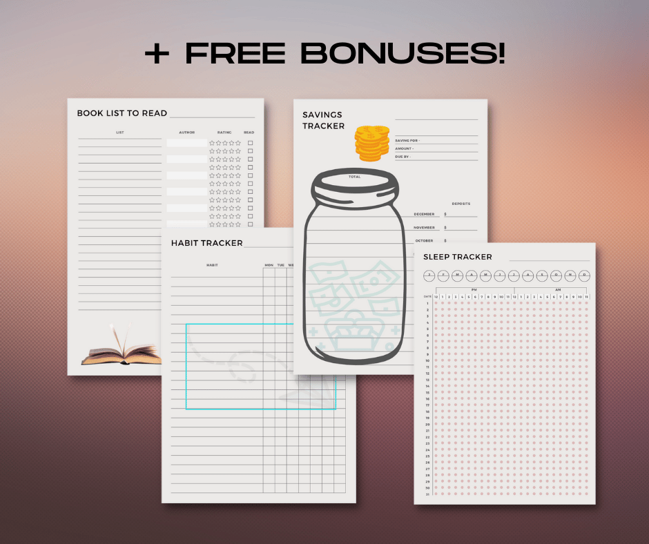 ULTIMATE Digital Goal Setting Planner (Daily, Weekly, Monthly & MUCH ...