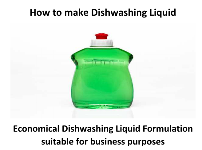 How to make dishwashing liquid