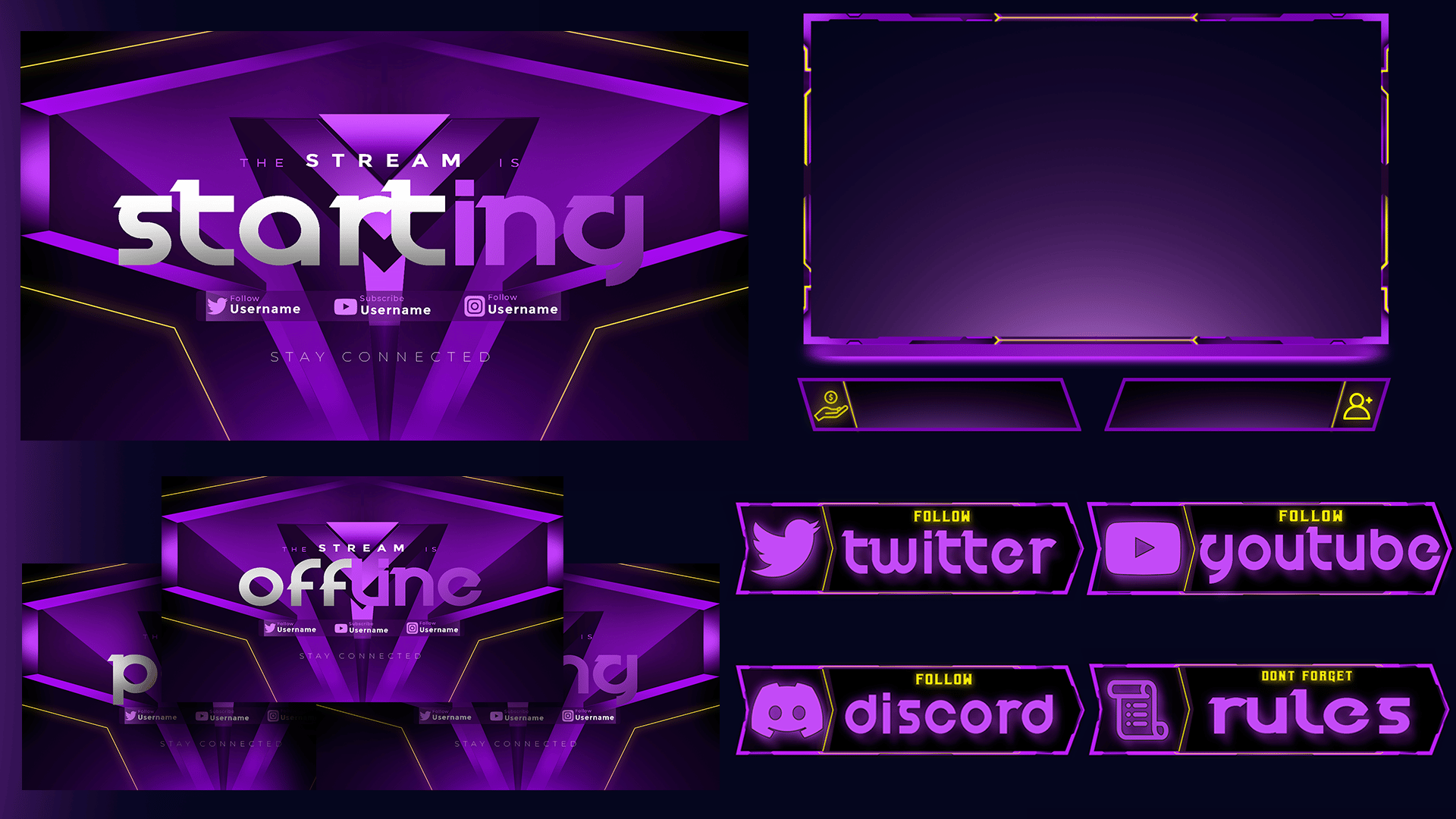 FREE Stream Package Template - Payhip