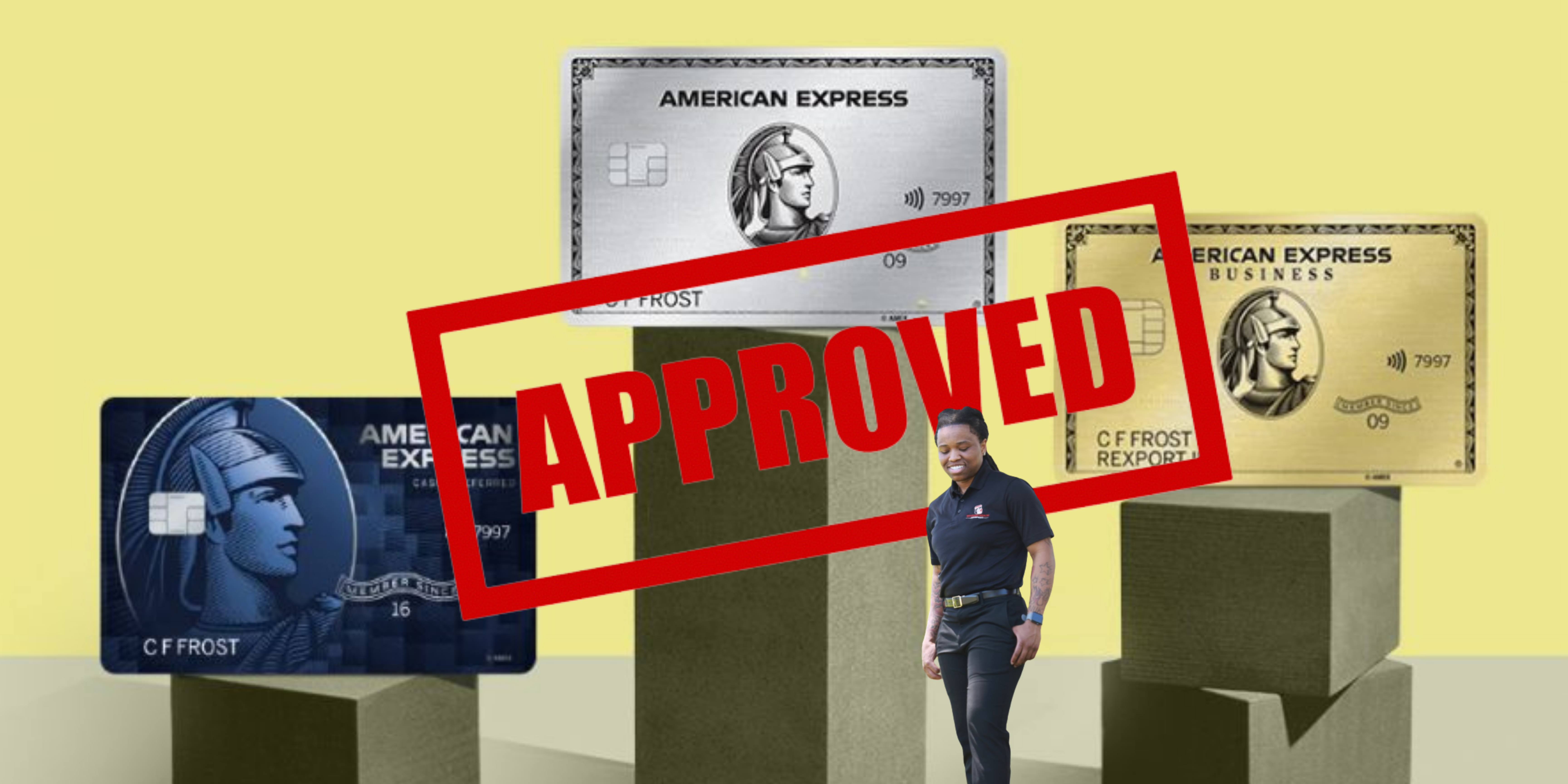 What credit score do you need to get approved by American Express?