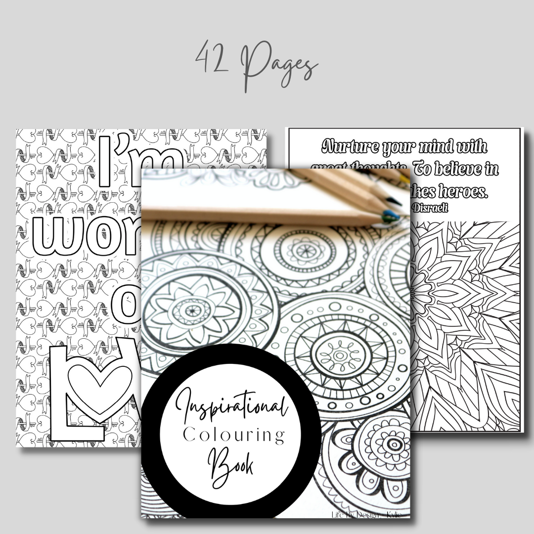 Ebony Elegance: A Nature Based Coloring Journey - Printable Adult Coloring  Book - Payhip