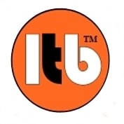 Living Time Books logo, letters 'LTB' in black-&-white writing in orange circular badge