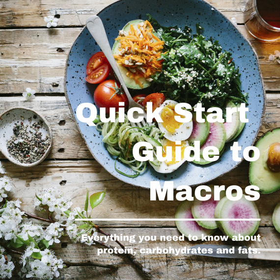 Quick Start Guide to Macronutrients. Everything you need to know about protein, carbohydrates and fats.