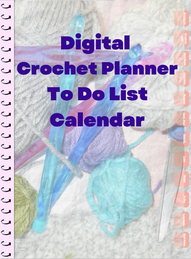 Editable Crochet Planner Journal Notebook - Payhip