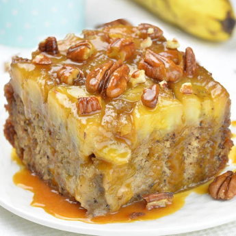 Banana Upside Down Cake