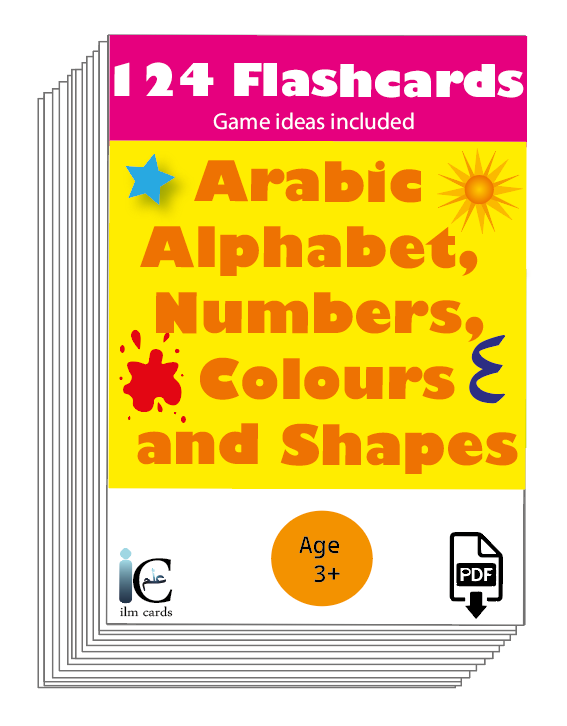 A4 Arabic Alphabet Poster by ilmCards