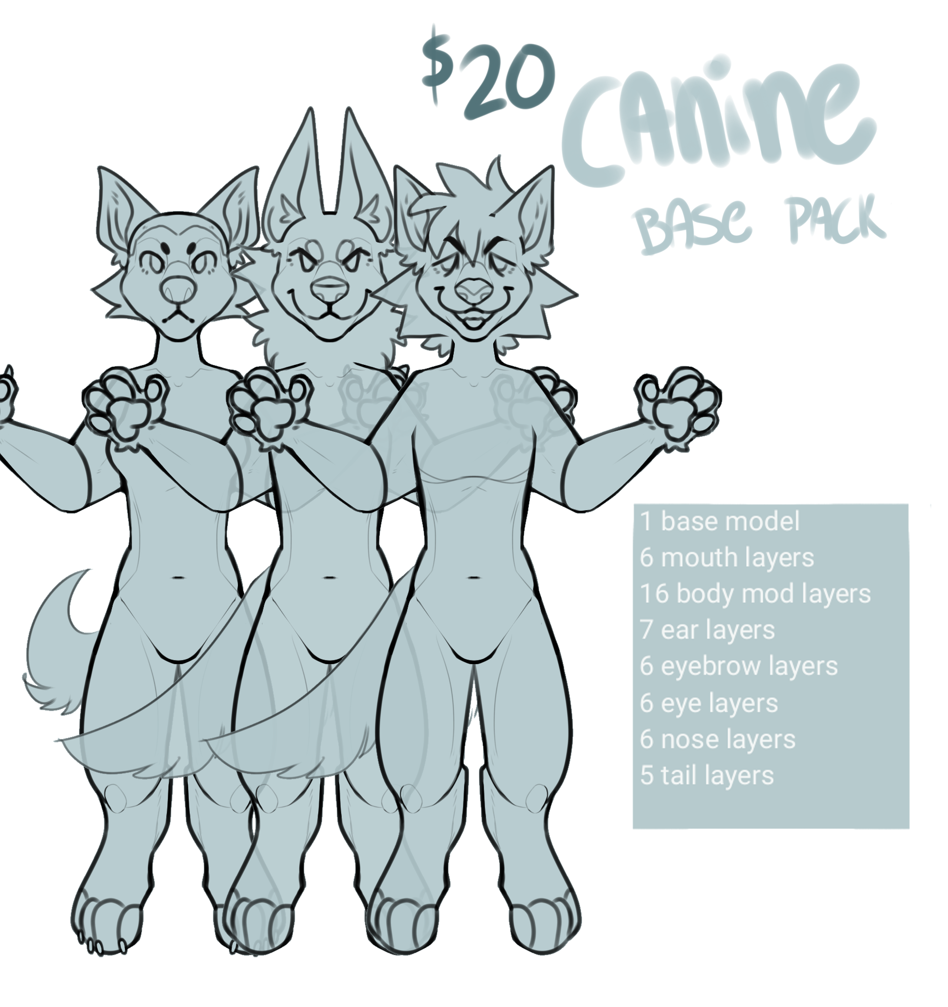 Canine base pack - Payhip