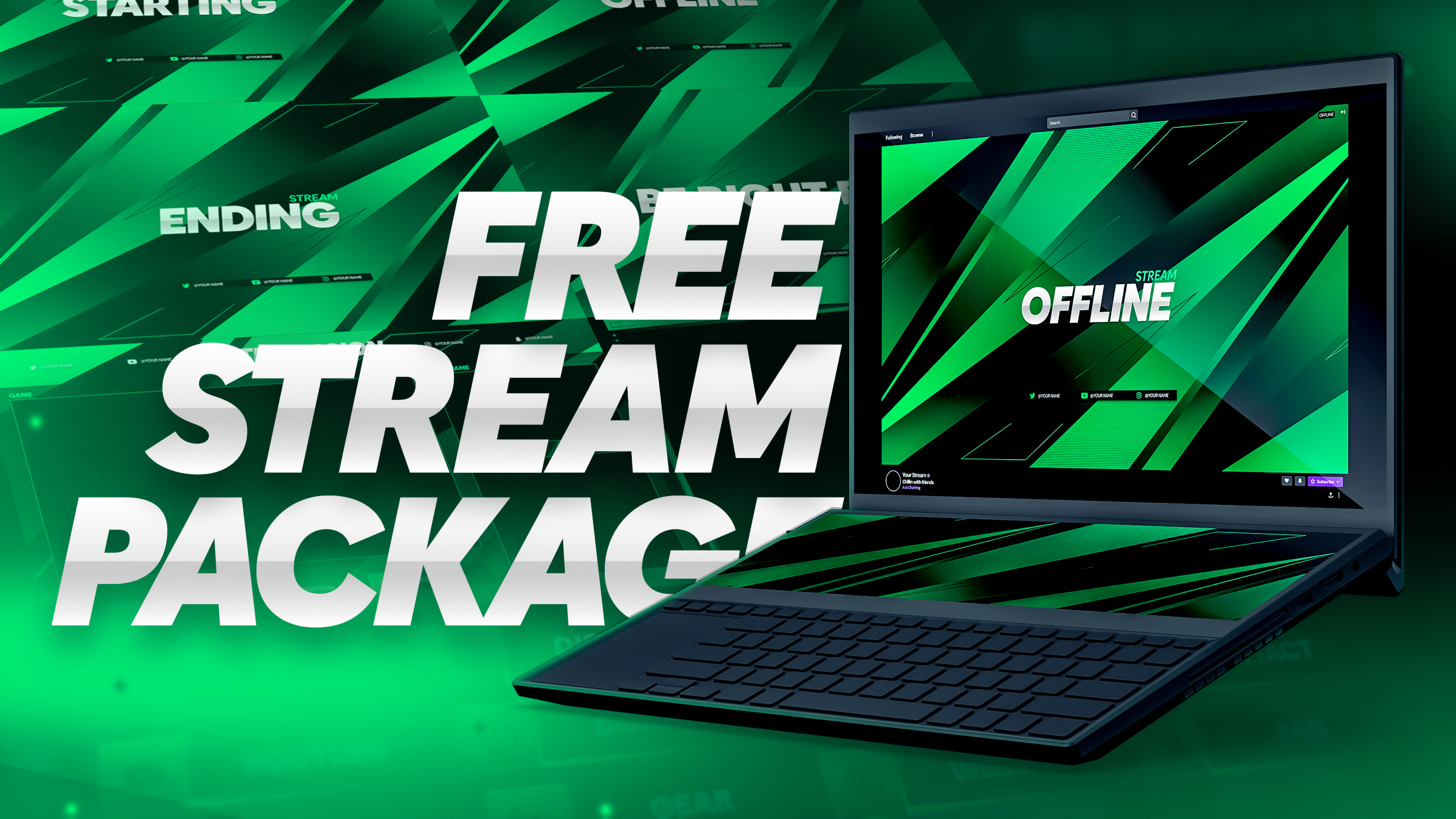 Free Multi-Color Stream Package - Payhip