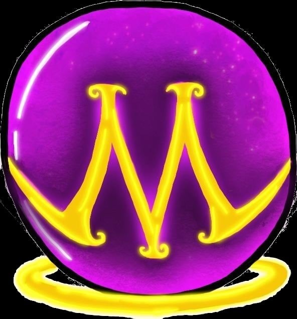 Mercado Maestro Logo, Crystal Ball, Financial Literacy