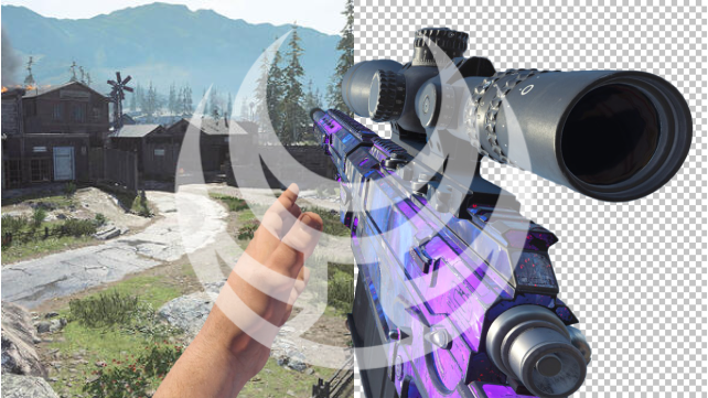 AX50 Dark Matter Camo Screenshot Pack (Call Of Duty)