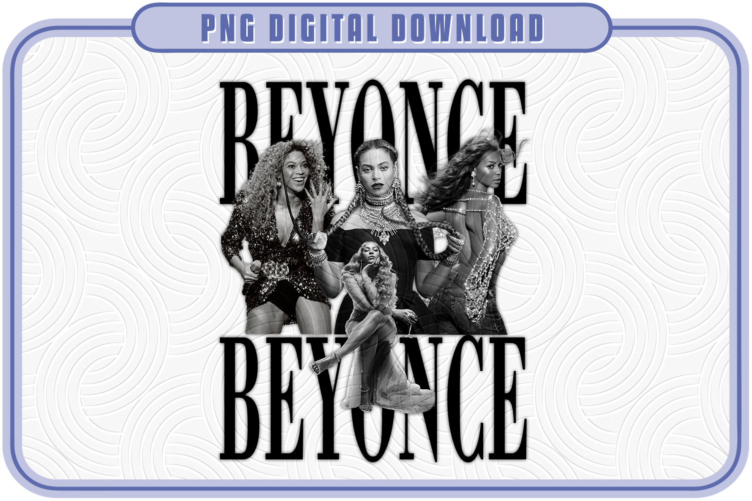 Beyonce Vintage Design, Digital File download, designs for Shirts ...