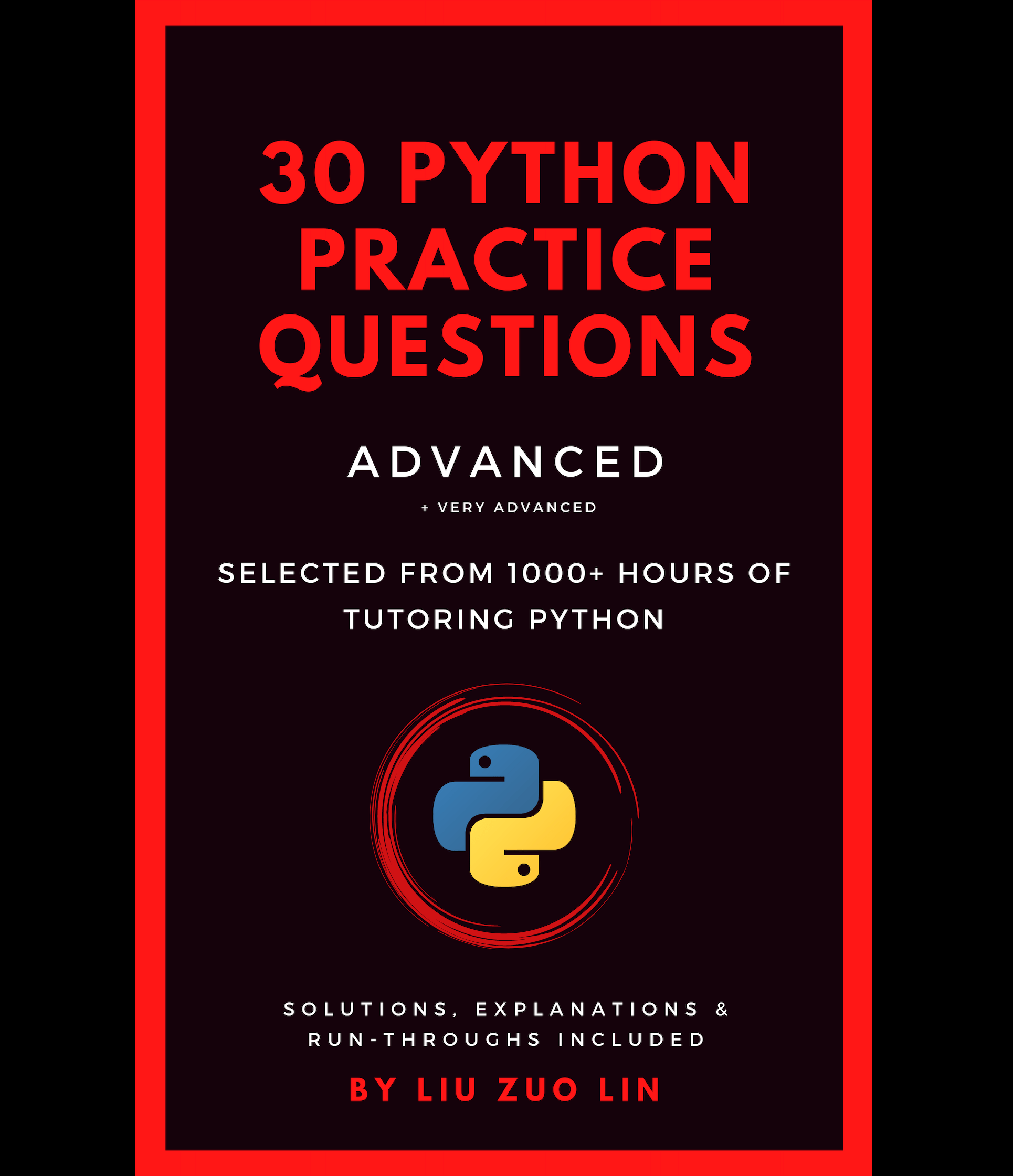 30 Python Practice Questions [Advanced] [2022] - Payhip